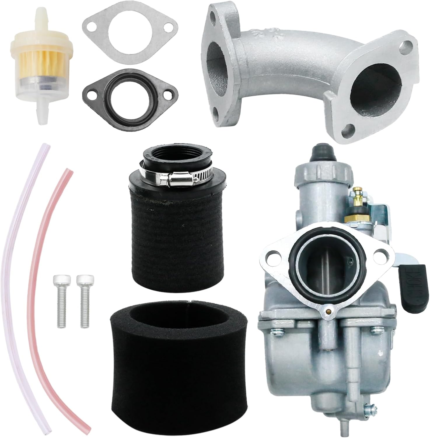 Hoypeyfiy 26mm Carburetor, 140cc Carburettor, Motorcycle Parts Replacement for Pit Dirt Bike VM22 26mm Mikuni Carburettor 110cc 125cc 140cc Carb