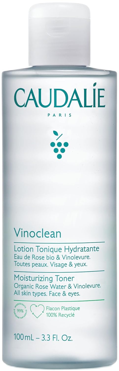 Caudalie Vinoclean Moisturizing Toner with Rose Water