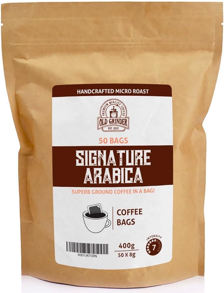 Old Grinder - Signature Arabica - Medium Roast (50 Coffee Bags)