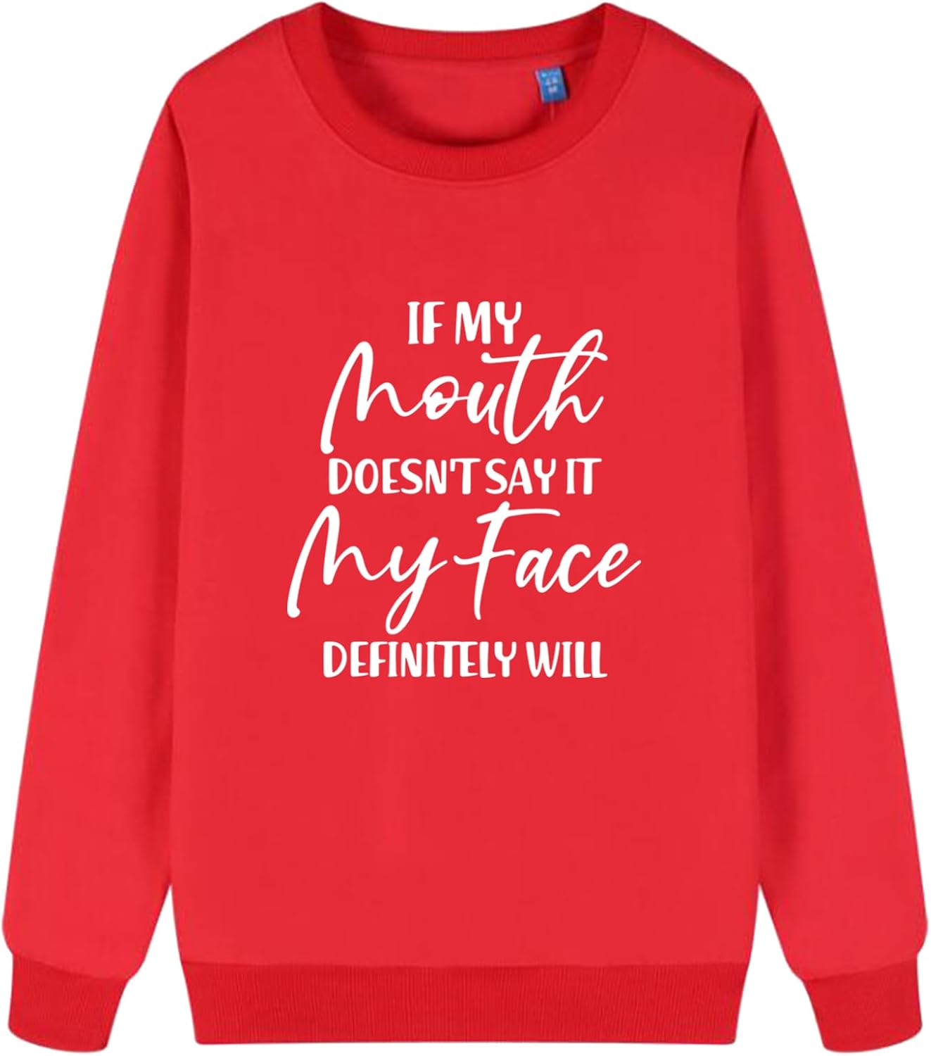 Men's If My Mouth Doesn't Say It My Face Will Hoodies