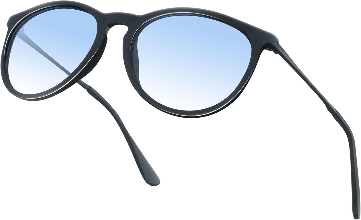 Perkanion Sunglasses Womens Polarised - Designer Sunglasses for Women Round Cat Eye Shades with UV400 Protection for Driving Travel