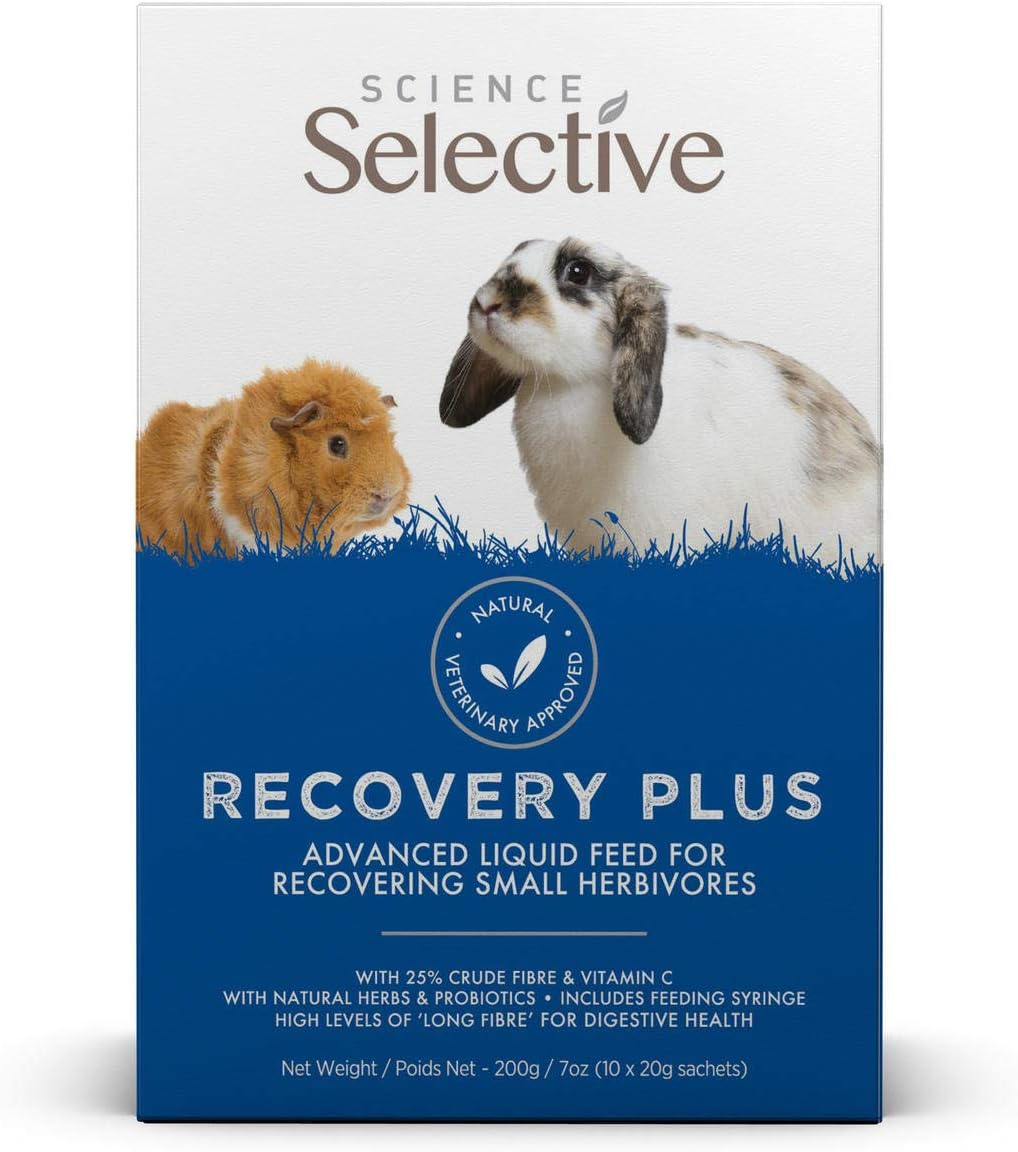 Supreme Petfoods Science Selective Recovery Plus Liquid Feed for Small Herbivores, 20 g (Pack of 10)