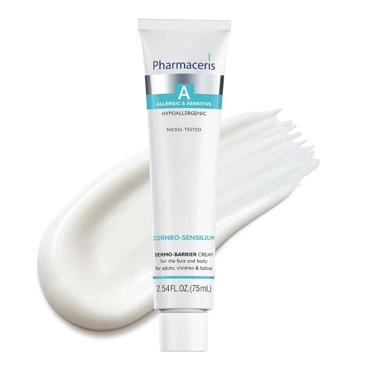 Regenerating Face & Body Cream, Helps Sooth & Repair Irritated Skin, Moisturizer For Adults, Children & Infants from Day 1, Hypoallergenic, CORNEO-SENSILIUM, 2.53 fl oz