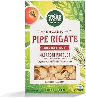 Whole Foods Market, Organic Pipe Rigate, 16 Ounce