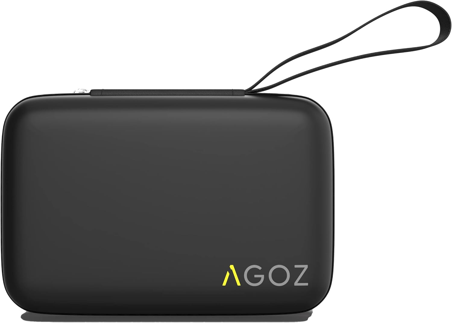 AGOZ Carrying Case Compatible with Contour Next Blood Glucose Monitor, Contour Next EZ Glucometer Travel Pouch Holster - Contour Next Glucose Meter Protective Cover Holder with Wrist Strap (Black)