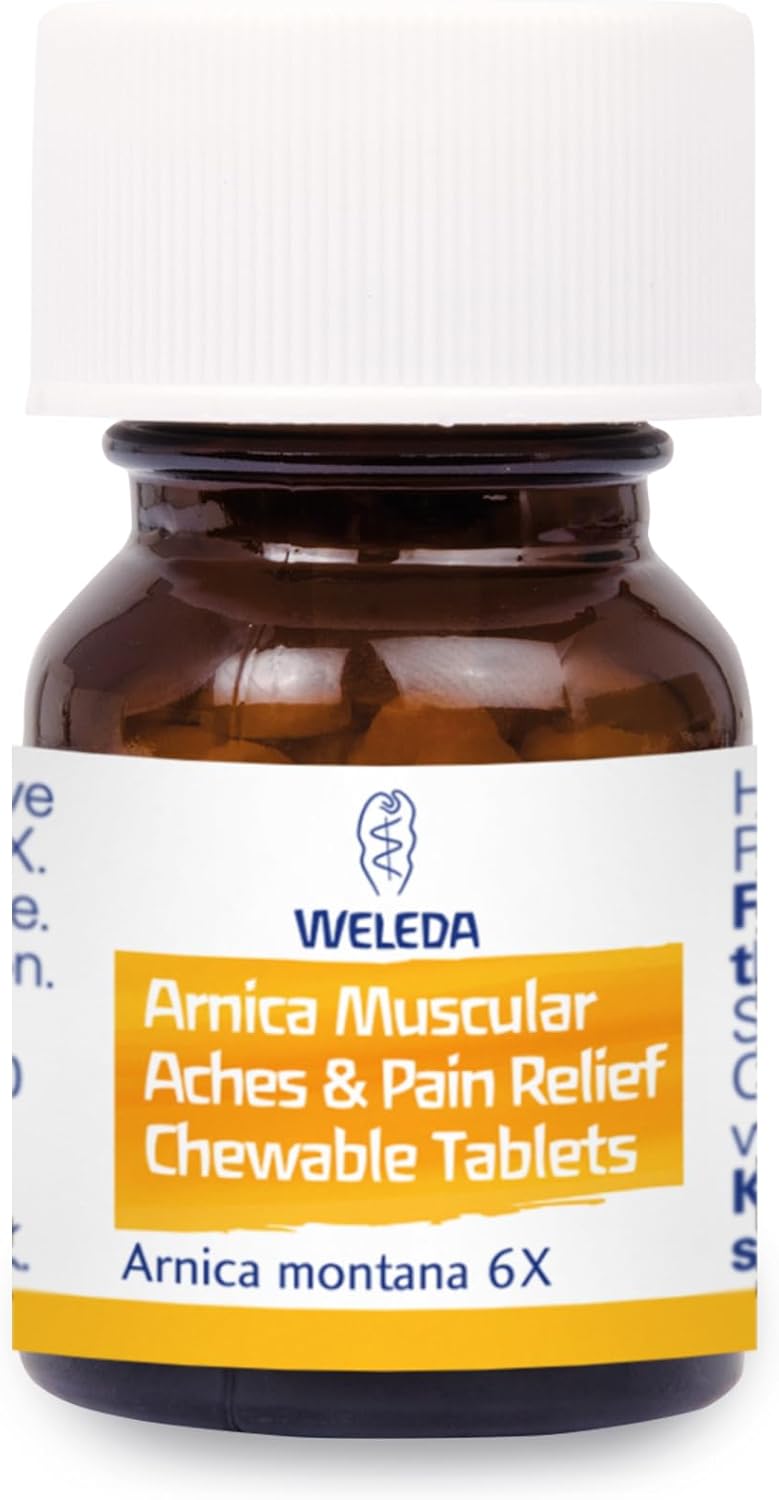 Weleda Arnica 6X Tablets, Homeopathic Medicine for Accident Upset, Natural Remedies for Women & Men by Weleda - 125 Tabs