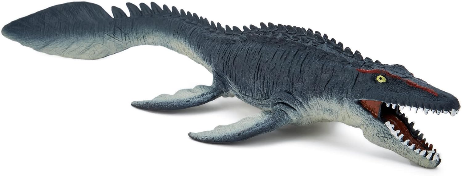 Zappi Co Childrens Mosasaurus Dinosaur Figure Toy (31cm Length) Realistic Detailed Dino Collection for Kids - Action Figures for Playtime Fun & Learning