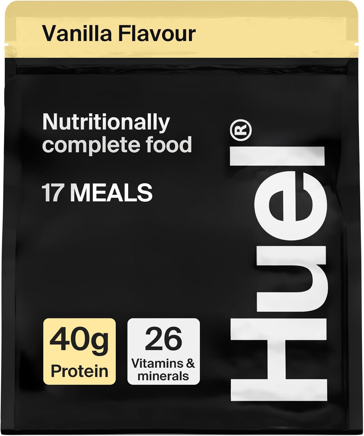 Huel Black Edition | 17 Meals 40g Protein | Vanilla