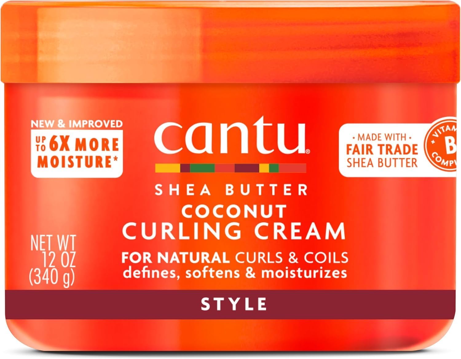 Cantu Coconut Curling Cream 340g (Packaging may vary)