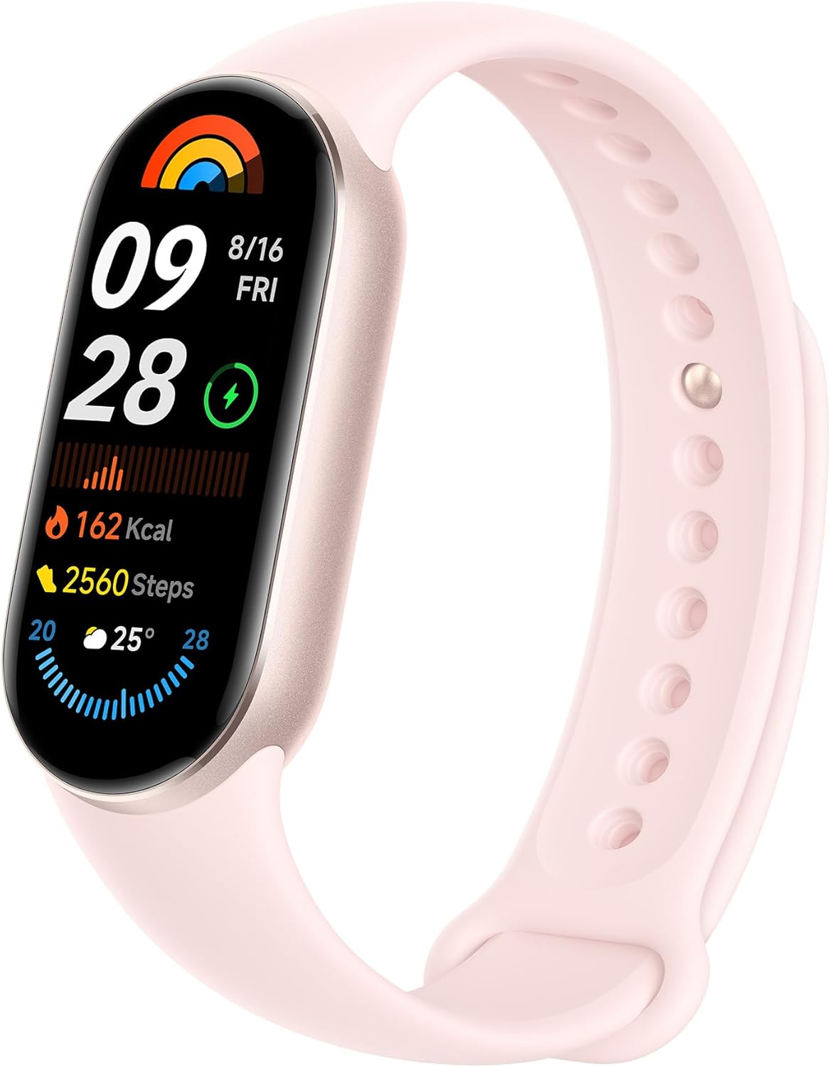 XIAOMI Smart Band 9, Mystic Rose (UK Version+2 Years Warranty)