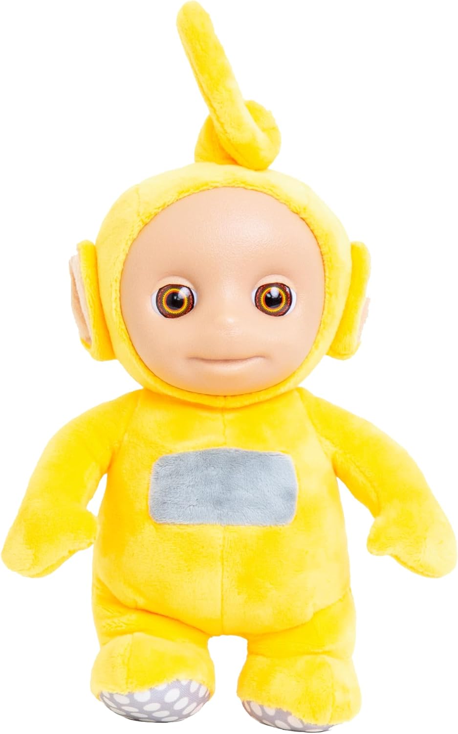 Mighty Mojo Teletubbies Talking Plush Laa Laa - Says Over Ten Phrases from The Show - Doll Measures 11 Inches - Officially Licensed Stuffed Animal Toy Cute Doll for Kids Yellow