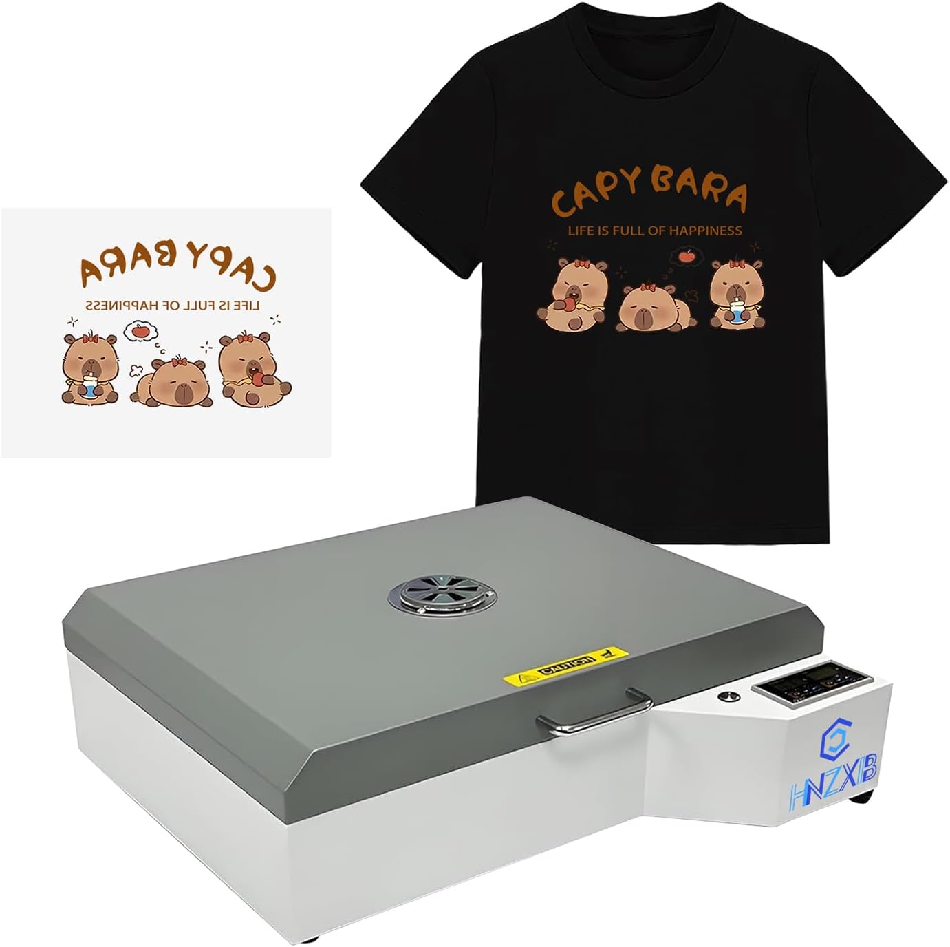 DTF Curing Oven Upgraded - New DTF Oven Dryer for A3+A4 DTF Printing, Even Heating, Temp Control DTF Oven Curing Transfer Film 13.8x19.5”