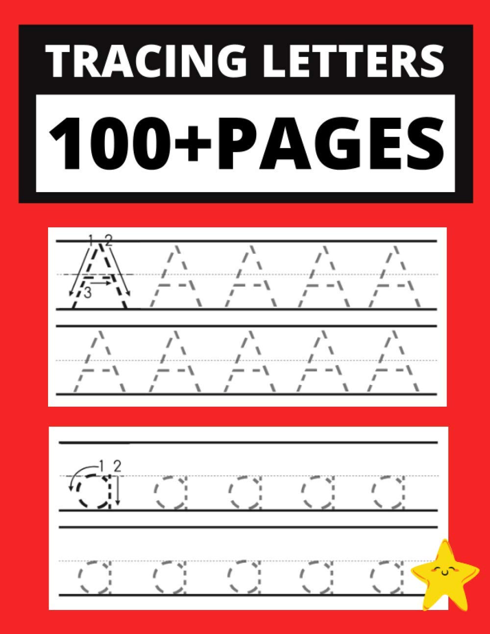 TRACING LETTERS: Alphabet Uppercase & Lowercase Letters Handwriting Practice Workbook for kids, Preschool Writing Workbook for Pre K, Kindergarten and Kids Ages 3-5, 100+pages