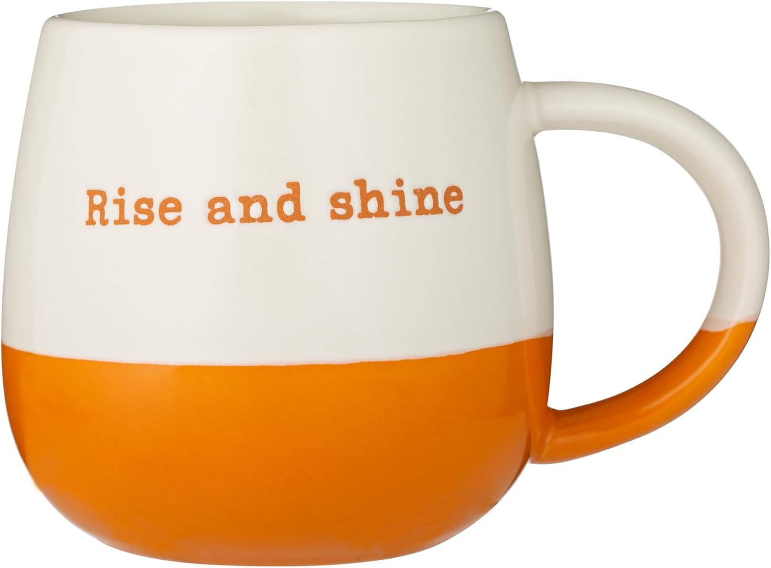 Price & Kensington Stoneware Coffee Mug Latte Tea Cup Choco Rise and Shine Hot Chocolate Beverages 340ml