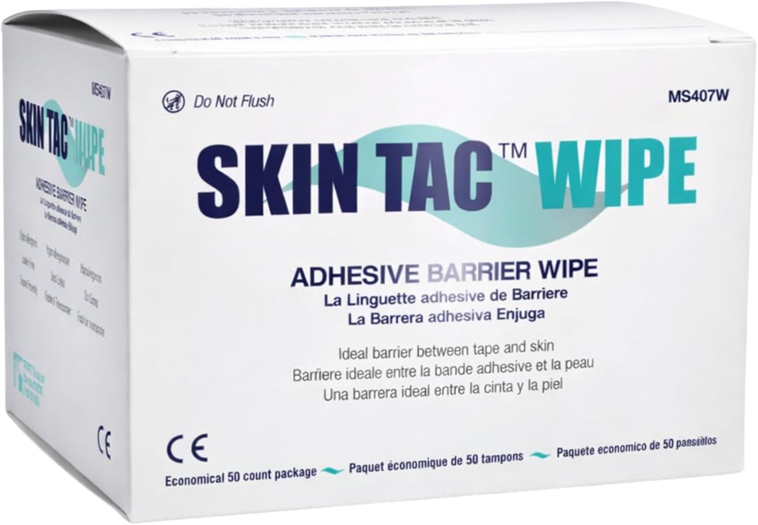 Skin-Tac™ Adhesive Barrier Wipes 50 count
