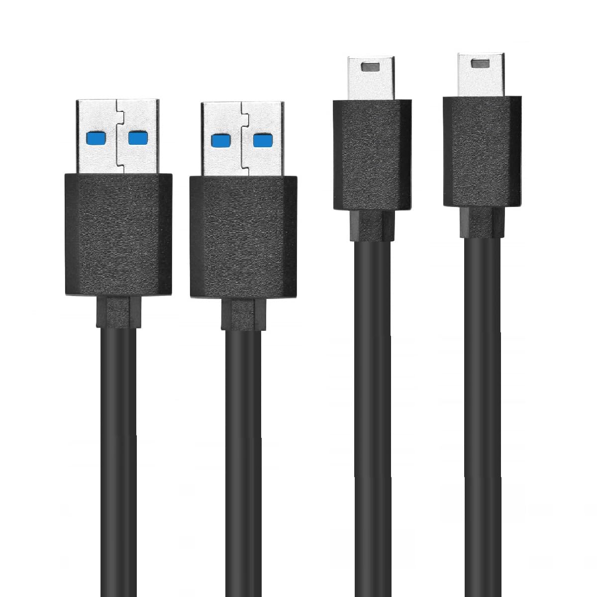 Ti84 Plus ce Charger Cable, 2Pack 3 Feet Charger Cord for Texas Instruments TI-Nspire CX and TI-Nspire CX CAS, TI 84 Plus C Silver Edition, and TI 84 Plus CE Graphing Calculators