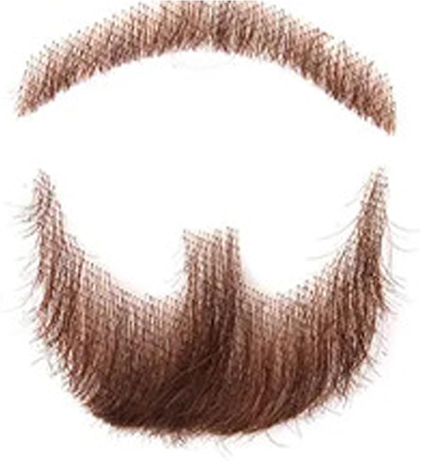 Fake Beard, Men's Beard Realistic, Funny Fake Mustache, Fake Facial Mustache, Lace Beard for Men, Fake Facial Hair