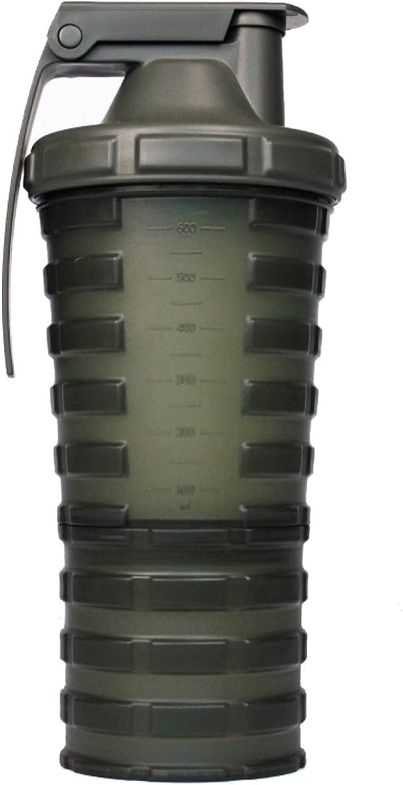 Grenade Shaker with Capsule Storage Facility, Army Green
