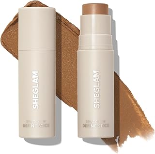 SHEGLAM Snatch 'n' Define Cream Contour Stick Long Lasting Highly Pigmented Sweat Proof Face Bronzer Makeup - Golden Sun