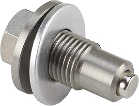 Votex - Made In USA - 1/2 X 20" Magnetic Engine Oil Drain Plug fits Buick, Cadillac, Chevrolet, Chrysler, Dodge, Ford, GMC, Jeep, Oldsmobile, Plymouth, Pontiac - Stainless Steel - Part Number DP004