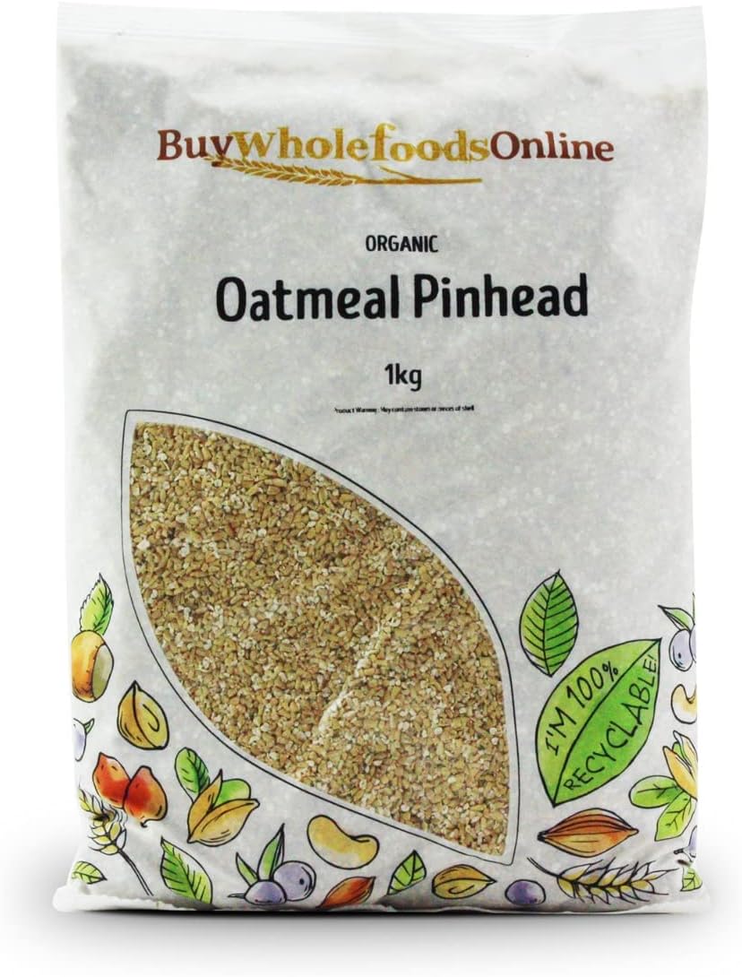 Organic Oatmeal Pinhead 1kg (BWFO)