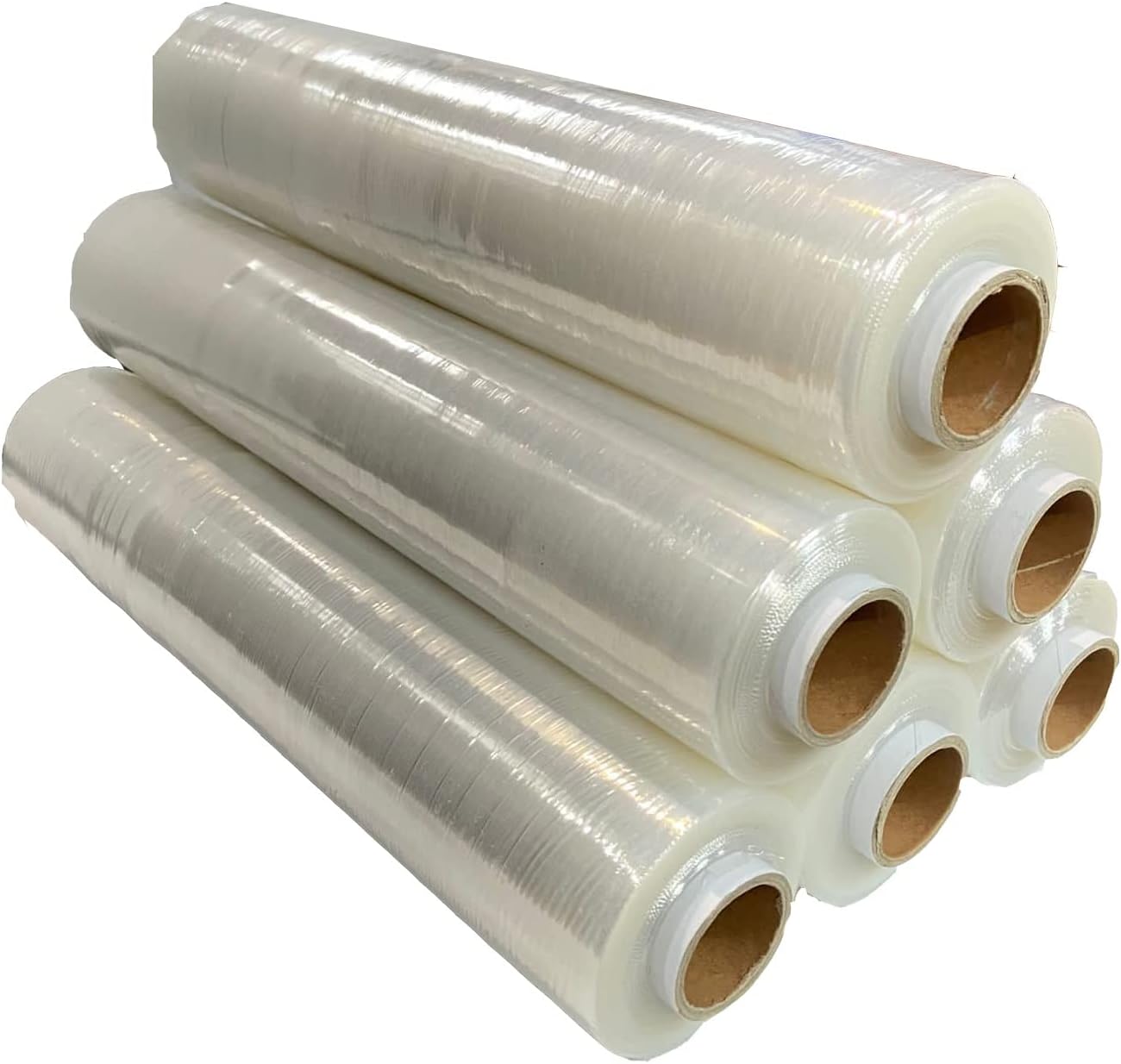 G4GADGET Heavy Duty Pallet Wrap 400mm x 150m | Strong Cling Film for Packaging, Moving & Storage | Tear Resistant, Waterproof & Moisture Proof Shrink Wrap Rolls