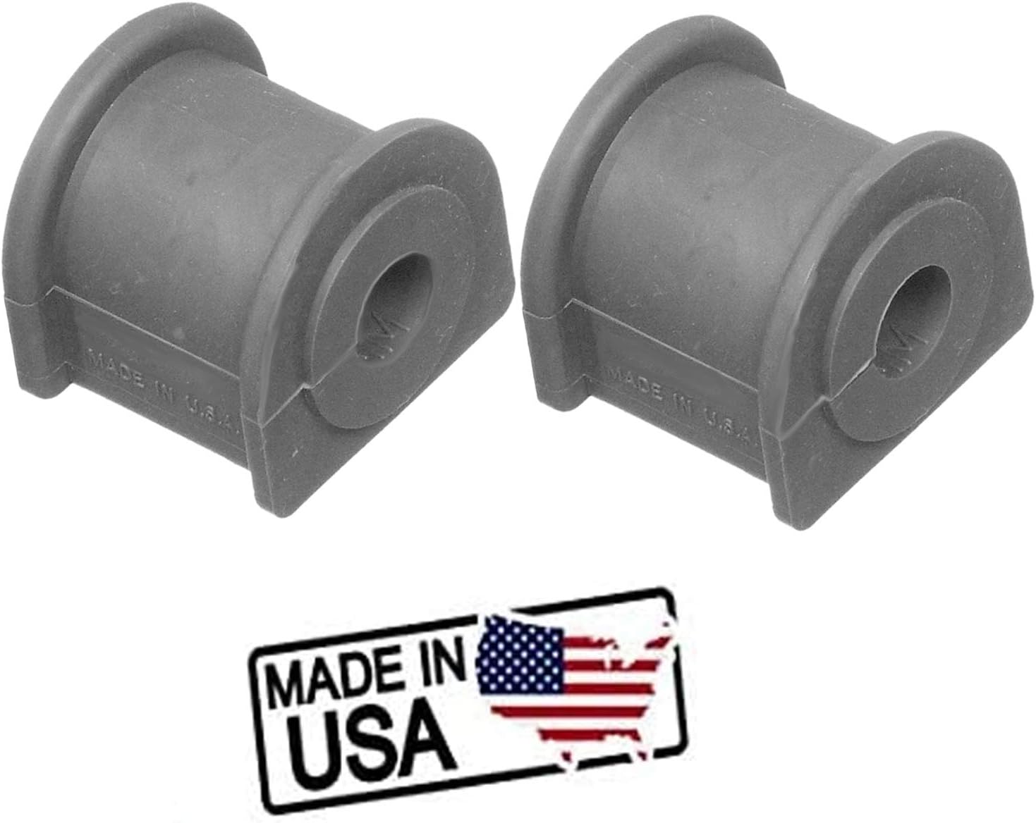 (2) Rear Sway Bar Bushings (INNER DIAMETER 16 MM) FITS Jeep Comanche Grand Cherokee Cherokee Wagoneer Wrangler & Dodge Durango Dakota