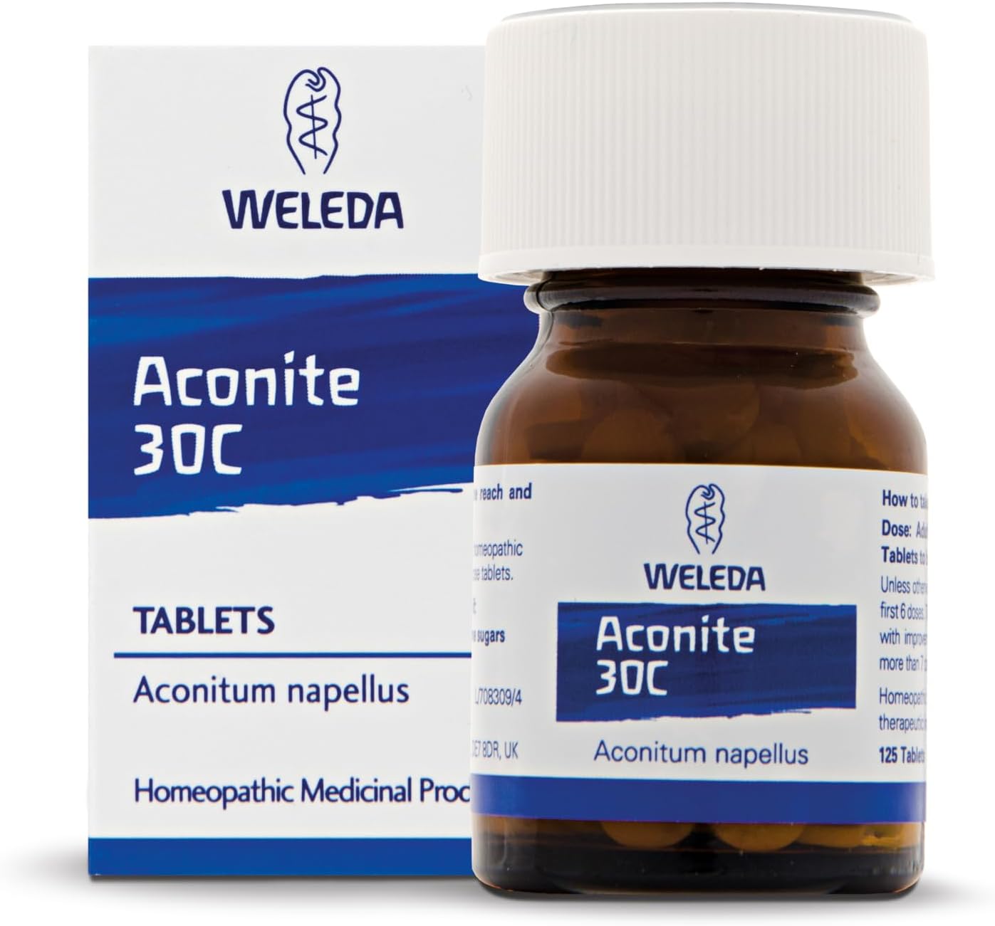Weleda Aconite 30C - Pack of 125 Tablets