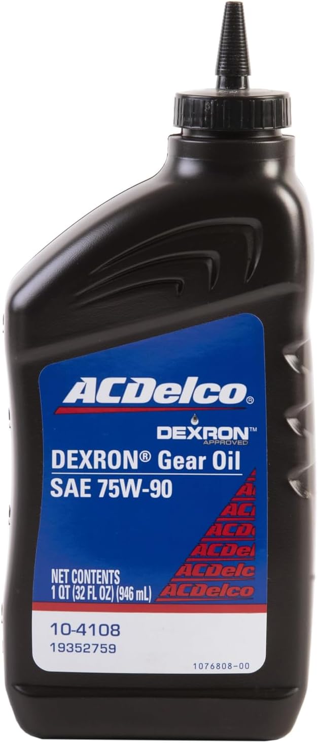 ACDelco GM Original Equipment 10-4108 Dexron 75W-90 Gear Oil - 32 oz