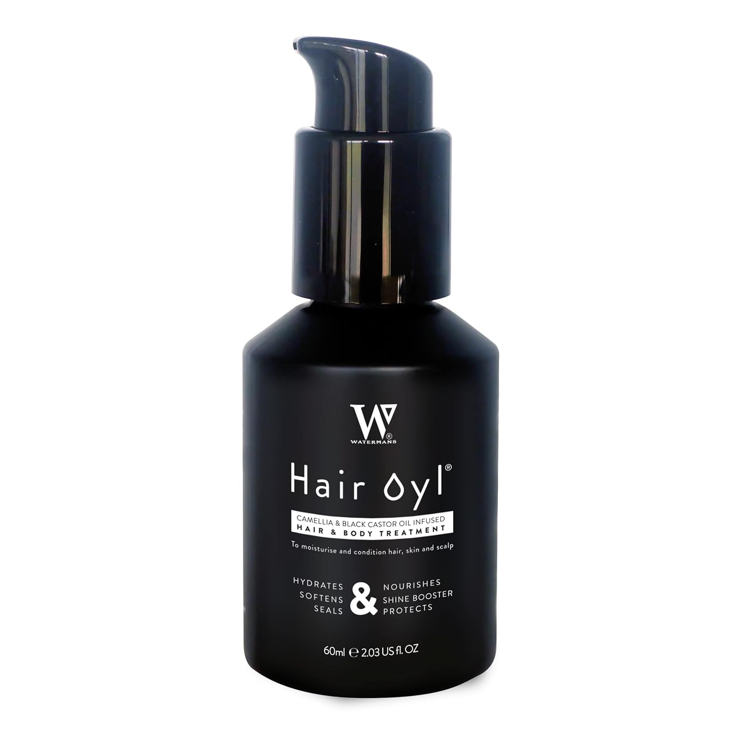 Watermans, Duel Use for Hair and Body Hydration. Scalp & Hair Strengthening Oil, Best oil for Hair Growth 2.03 fl oz