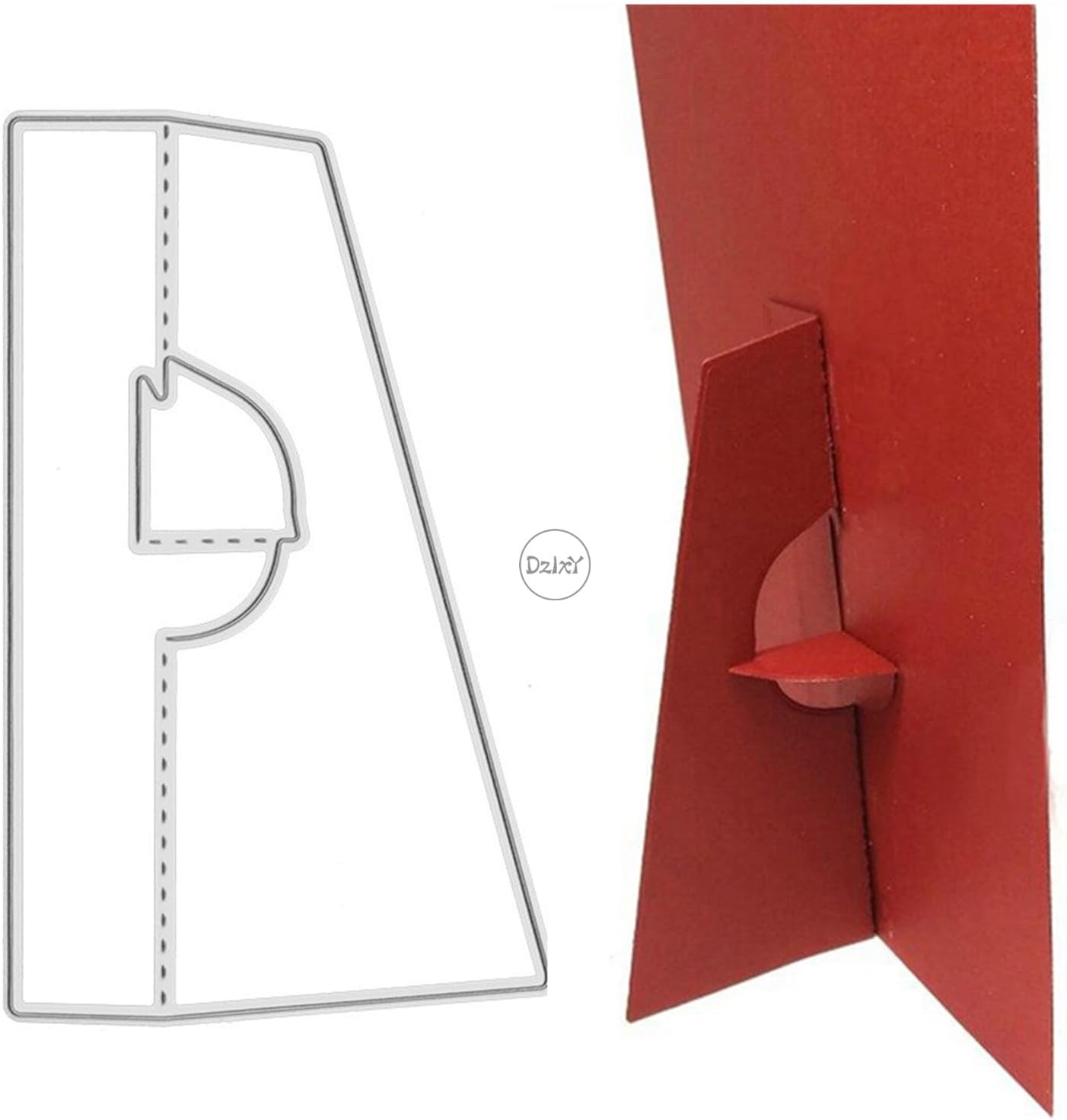 DzIxY Assembly Bracket Metal Cutting Dies for Card Making Kit Embossing Paper Die Cuts Set Scrapbook Stencils Supplies Machine Templates