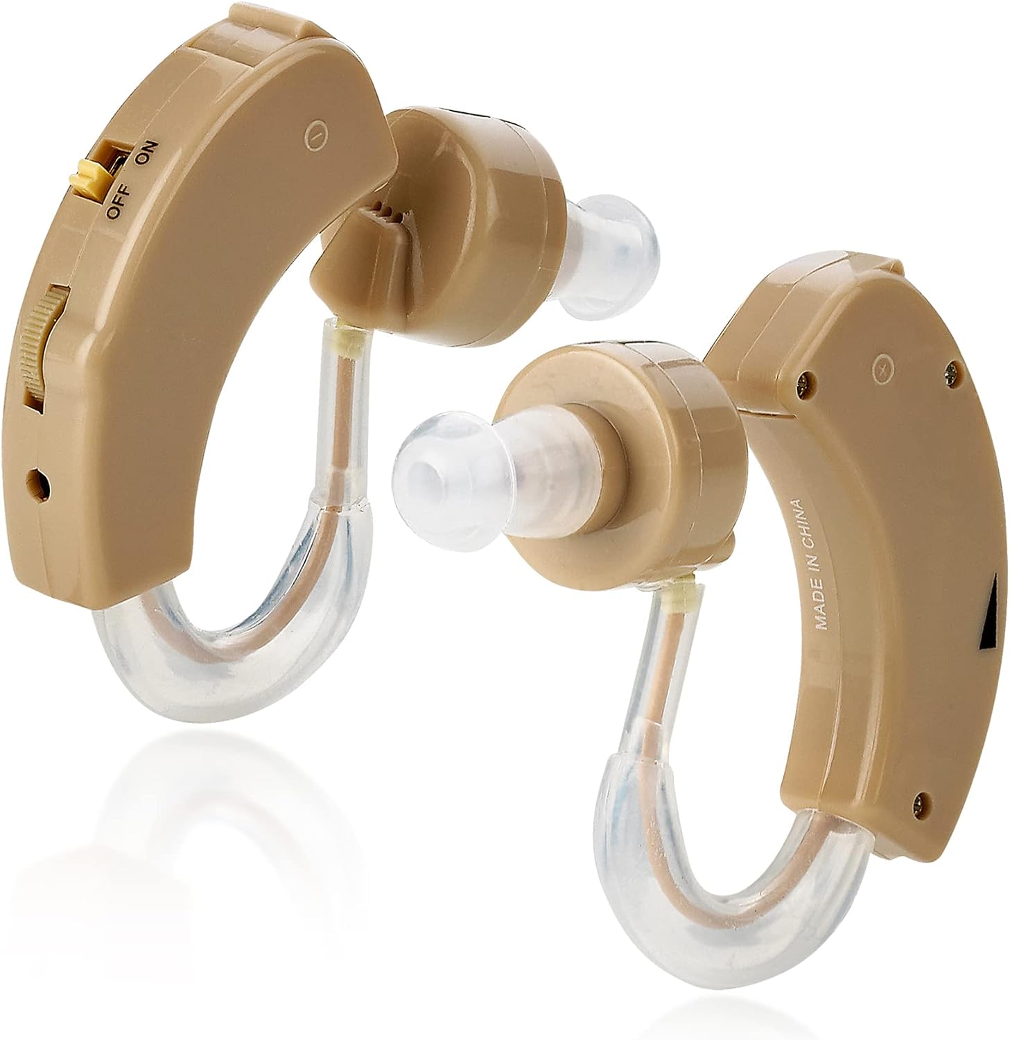 MEDca BTE Behind the Ear Sound Super Mini Size Sound Enhancer For Better Hearing (Pair)