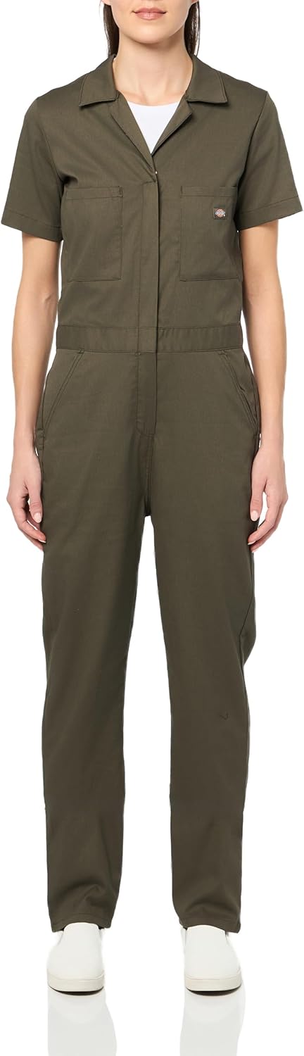 Dickies womens Women's Flex Cooling Short Sleeve Coveralls