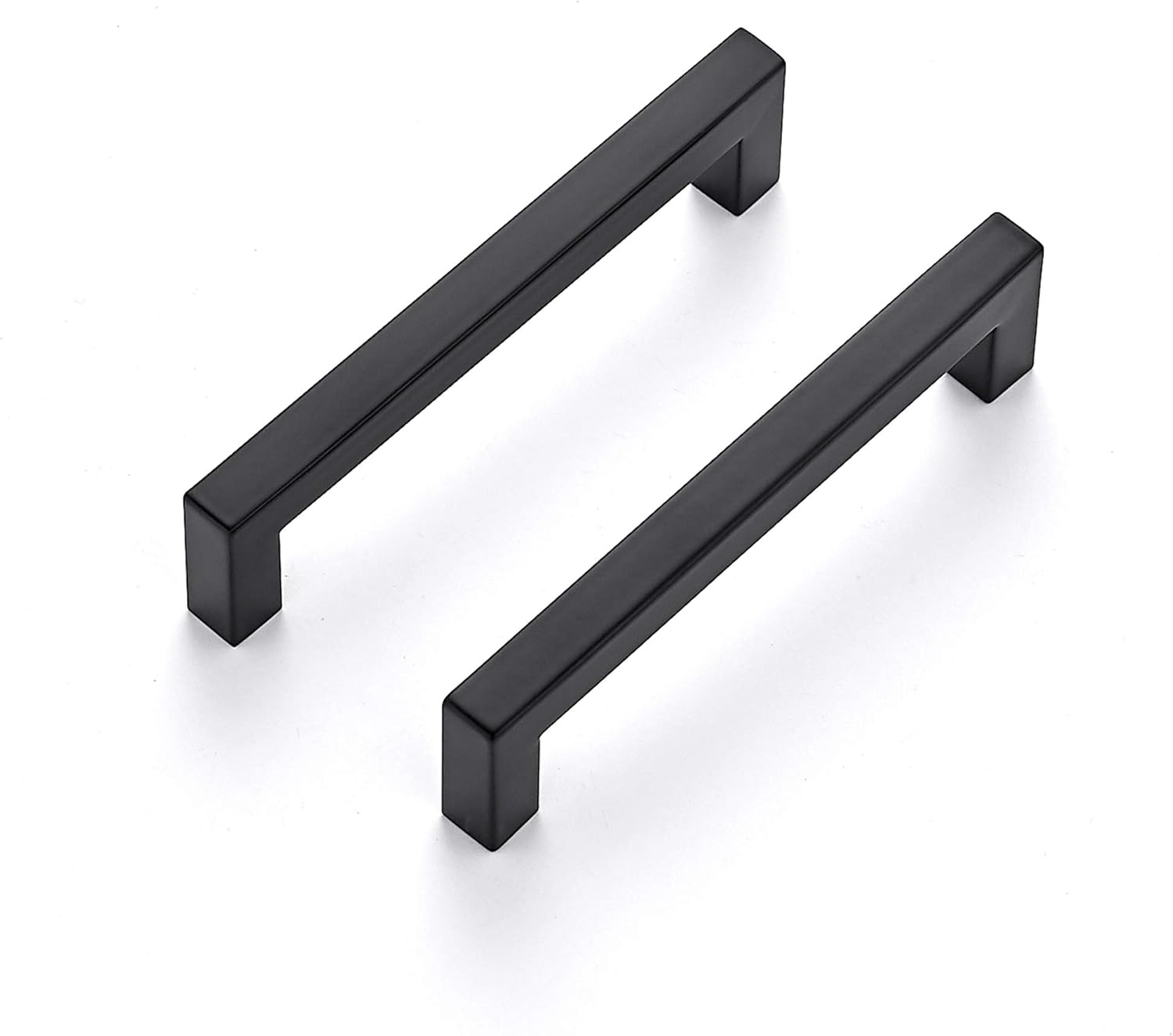 Ravinte 30 Pack 5 Inch Kitchen Square Cabinet Handles Matte Black Pulls Drawer Hardware for Cabinets Cupboard