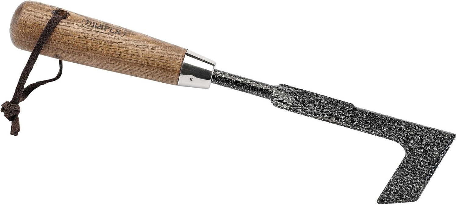 Draper 24935 Carbon Steel Heavy Duty Hand Patio Weeder with Ash Handle