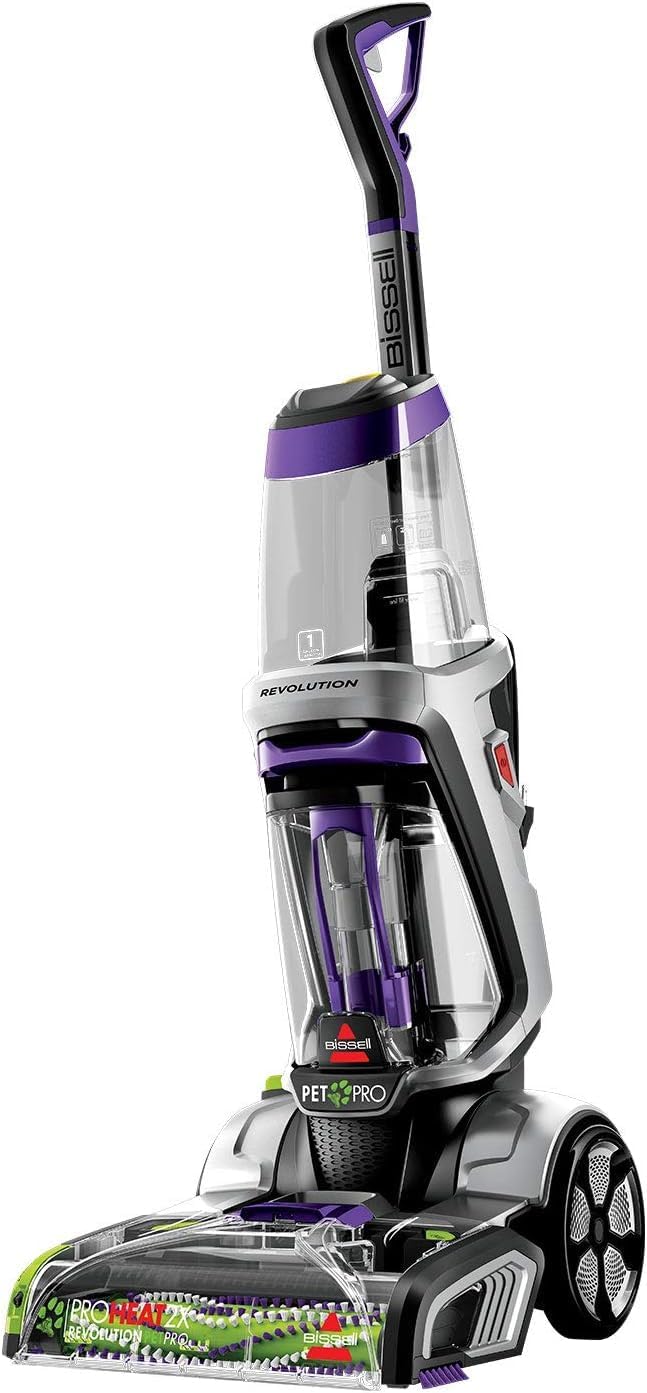 BISSELL ProHeat 2X Revolution Pet Pro, Carpet Cleaner, Carpet Stain Remover Dry in 30 Mins, Upholstery Cleaner with HeatWave Technology, CleanShot Pre-Treater & Pet Hair Removal Tool, 20666