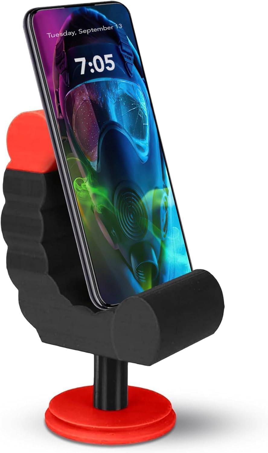 VELENTI Gamer Chair Phone Stand - Phone Holder for Smartphones, Kindles Up to 19 cm Tall - Fun Gaming Accessories for Gamers - Useful Gamer Gadgets - Lovely Birthday Gift for Gamers