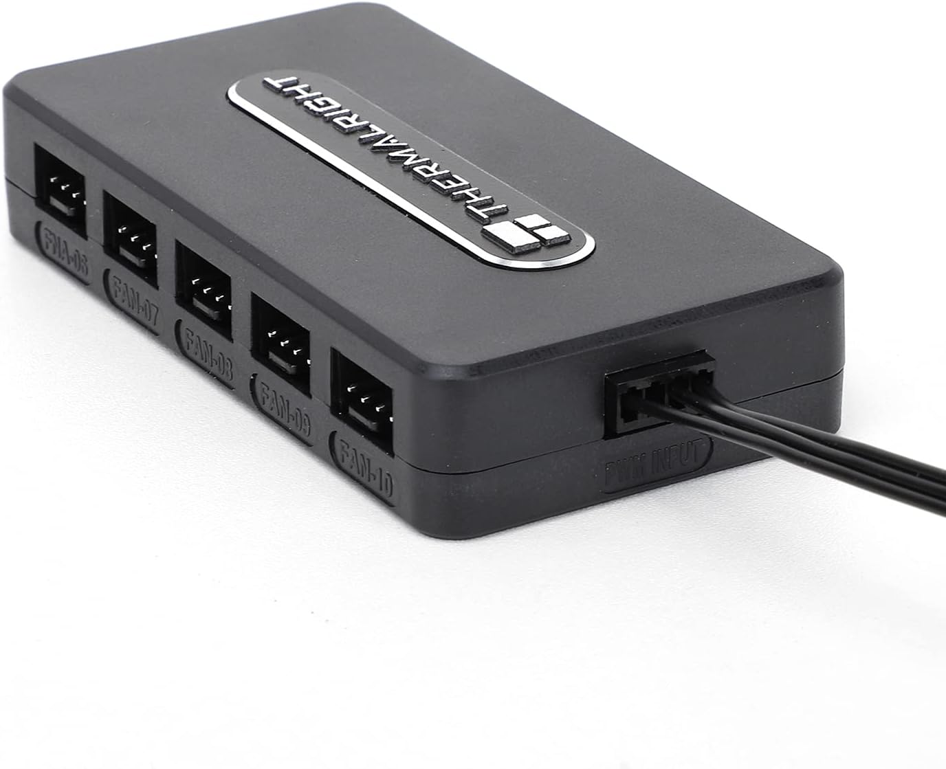 Thermalright Integrated Fan Hub, 10-Port 4 Pin PC Fan Controller, 12V Fan Hub, Support up to 10 Fans, SATA Power Cord Direct Input