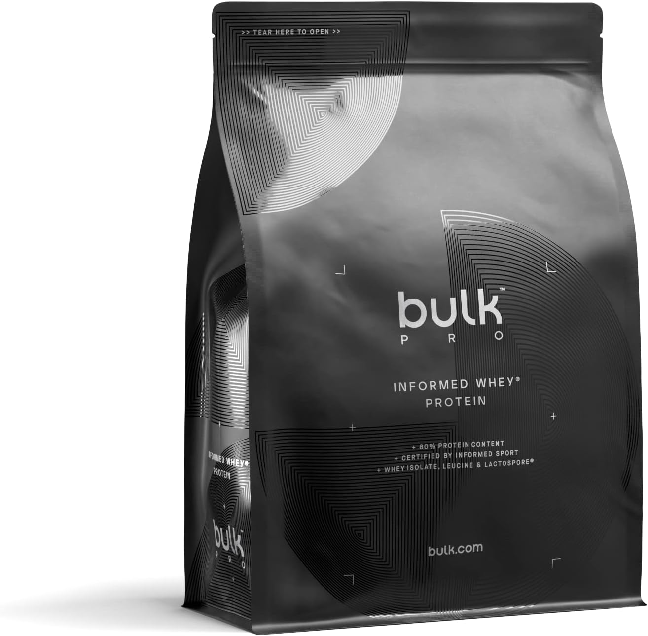 Bulk Informed Whey Protein Isolate Powder, Protein Shake with Added Digestive Enzymes, Double Chocolate, 2.27 kg, Packaging May Vary