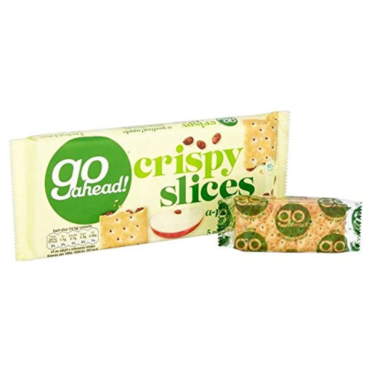 Go Ahead Crispy Fruit Slice Apple & Sultana - 5 per pack