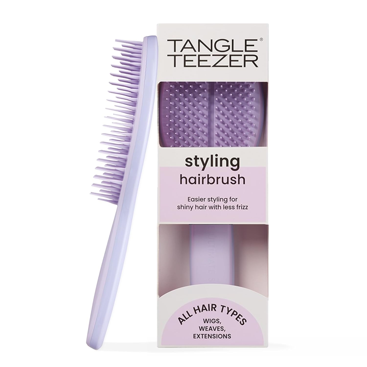 Tangle Teezer The Ultimate Styler Hair Styling Brush for Dry Styling, Maintains, Blends & Adds Volume, Texture & Shine, Lilac Cloud