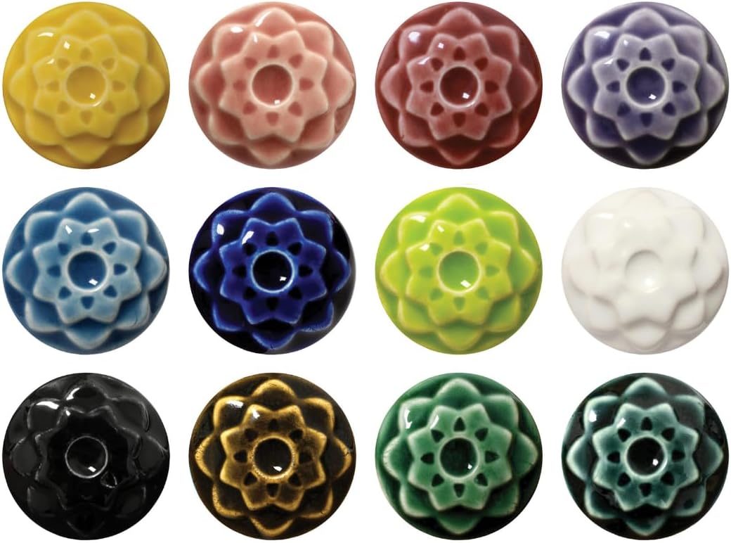 AMACO Celadon High Fire Gloss Glazes 12-Pint Class Pack, 12 Assorted Colors