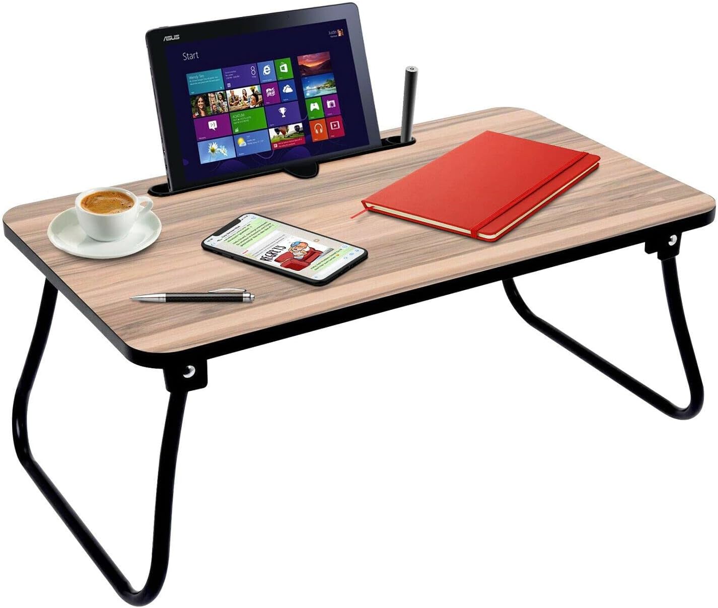 Foldable Laptop Table Tablet Mobile Sofa TV Dinner Bed Lap Tray Portable Breakfast Desk Stand