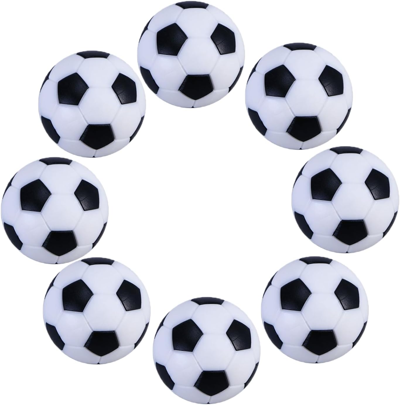 Okany Table Soccer Foosballs Game Replacements 32mm/1.26 In Mini Football Balls