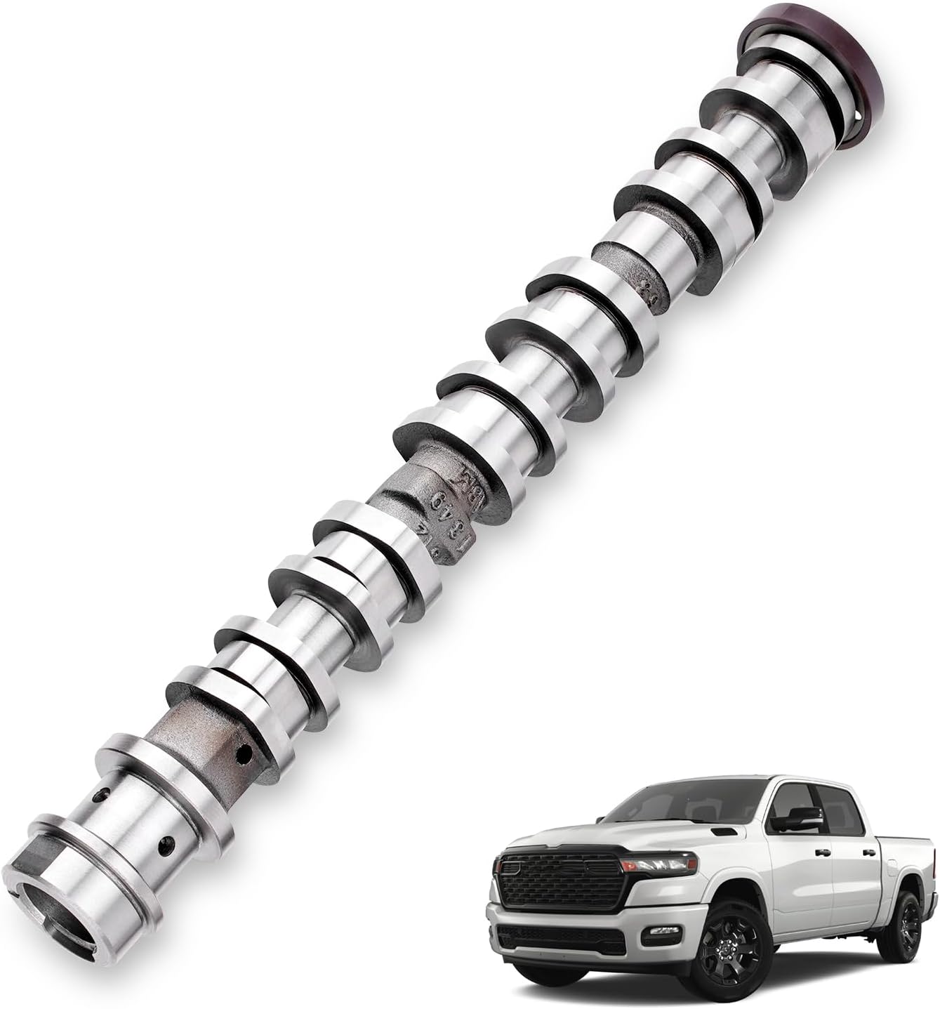 5047913AD Right Side Intake Camshaft Compatible with Dodge Durango, Chrysler, Jeep Wrangler Grand Cherokee, Ram 1500 3.6L V6 Engine Replaces for 5047913AA, 5047913AC, 5047913AB