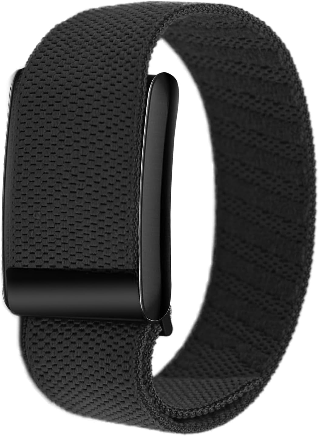 SportBandIt WHOOP Compatible Fitness Band - BLACK Waterproof Replacement Strap for WHOOP 3.0/4.0 | Durable Sleep & Heart Rate Tracker Accessory | Affordable Activity Monitor Band