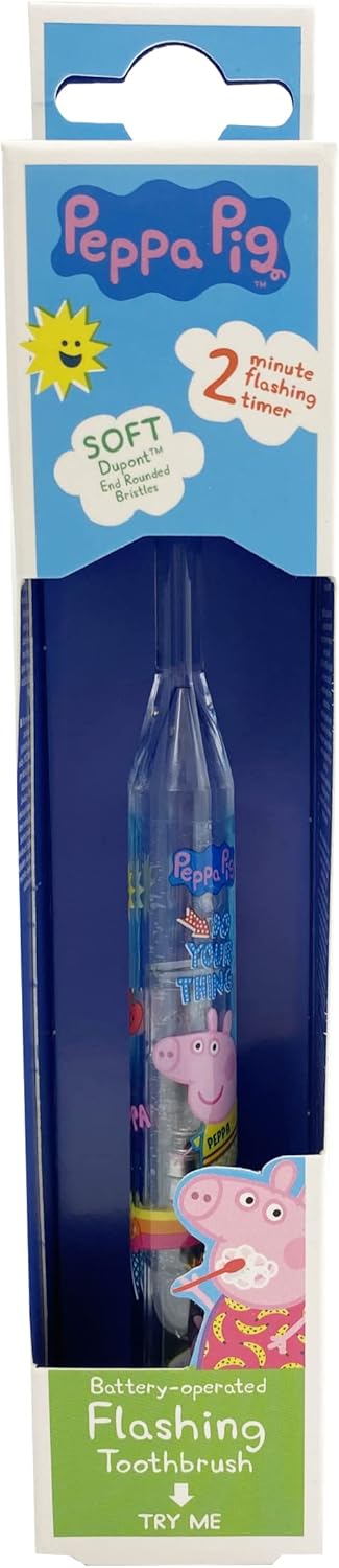 Peppa Pig Flashing Toothbrush Multi Coloured