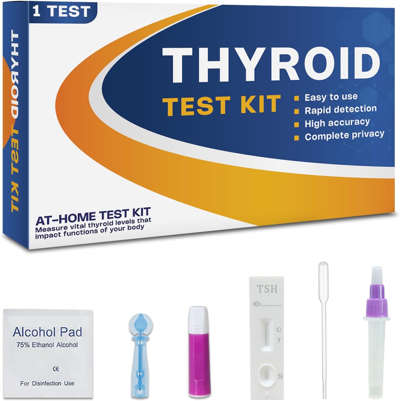 Thyroid Test Kit for Home Use – Accurate and Reliable Rapid TSH Tester for Monitoring Thyroid Health-Thyroid Health