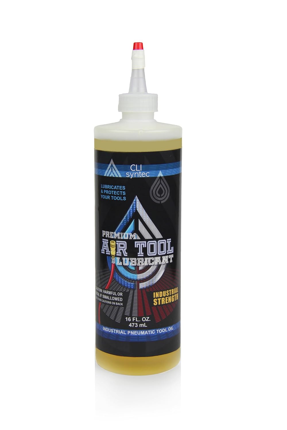 Premium Air Tool Lubricant - 16 FL. OZ. Industrial Pneumatic Tool Oil