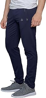 SCR 30/33/36 Inseam Mens Sweatpants with Pockets Tapered Joggers Men Slim Fit Open Bottom Pants Tall, Extra Long